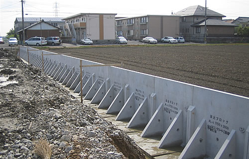 写真:宅造工事施工例 設置完了